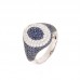 Anello con diamanti e pietre naturali - BS30301RA