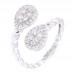 Anello con diamanti - R01699WA01